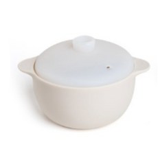 실리가든 실리콘 냄비 찜기 500ml, Gray 라이트 그레이, 1개