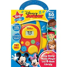 [5] 디즈니 주니어 미키 미니 그리고 더! - Sing with Me Sing-Along 음악 플레이어 및 8권 도서관 - PI 키즈, [5] 디즈니 주니어 미키, 미니, 그리고 더! - S