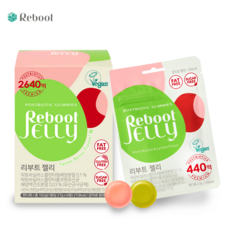 리부트 어린이 온가족 유산균 젤리 440억, 27g, 6개