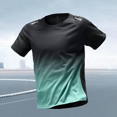 妃雪森 速幹男運動套裝 冰絲健身跑步短袖寬鬆薄款