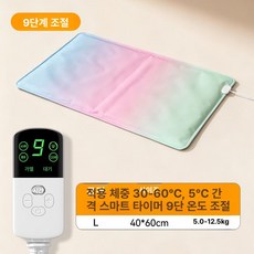 에스이스타 강아지전기장판 강아지발열매트, 1개, 9단계 이하 60x40cm 12.5kg