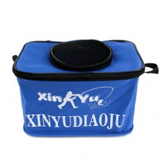 낚시 보조가방 민물 미끼통 방수 접이식 S, 단품, 1개