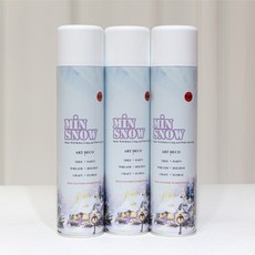 한가람 민 눈스프레이 크리스마스 장식 데코 (녹지 않는 눈 스프레이), 1개, 화이트