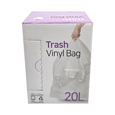 다용도 분리배출 봉투 유백 20L 70매 css+6042Oy, 1개