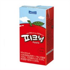 매일 피크닉 사과, 240ml, 96개