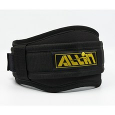 Allin 健身腰帶，深蹲硬舉護腰，透氣舒適可調節，健身訓練必備, 1個, 藍迷彩