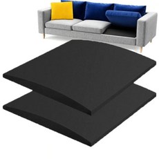 내구성이 뛰어난 스폰지 소파 쿠션 높은 탄력성 사각형 대형 홈, 1. Black Arc