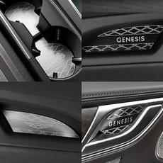 카이만 메탈 컵홀더 / 도어캐치 3종 택1 제네시스GV80 jw2+23138OI, 컵홀더_블랙