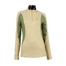 BFL OUTDOOR 女款半拉鍊微高領長袖T恤