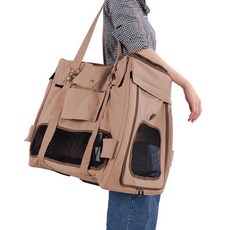 ibiyaya 大米號 寵物推車替換車身布套 FS1880 軍綠/乾燥玫瑰粉, 粉色布套, 1個