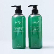 헤어플러스 오프레시 딥 허벌 스캘프 건성두피 샴푸 700ml X2개, 1.스캘프 샴푸 700mlX2
