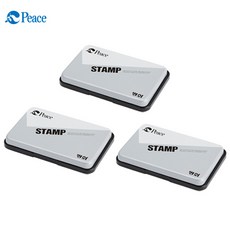 피스코리아 평화 스탬프, 흑색, 3개