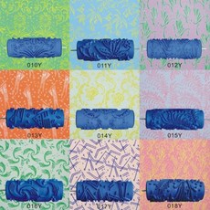 5" 양각 페인트 롤러 슬리브 벽 텍스처 스텐실 브러시 패턴 장식 095Y, 1개