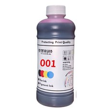 優墨科技 相容EPSON 001 墨水 500ml, 品紅, 1個