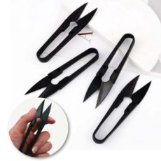 딜리트올마이티 블랙무광 쪽가위 4P 재단 낚시, 딜리트올마이티 블랙 쪽가위 4P