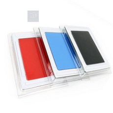 수토리21 발도장 스탬프 반려견 애묘 아기 발도장 아기발도장스탬프, 검, 1개