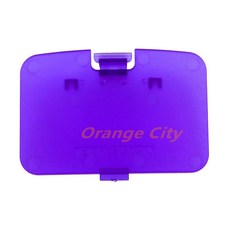 64용 도어 교체 커버 메모리 점퍼 부품 N64용 뚜껑, Clear rple