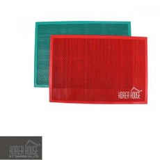 아랫채상점 현관 입구 깔개 50x80cm PVC욕실매트, 그린(품)(절)