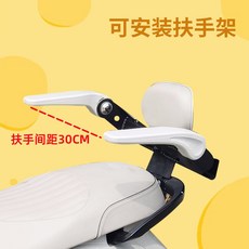 H.台灣發貨 新國標電動車後座安全扶手 兒童安全圍籬 可折疊尾箱型扶手, 單獨扶手【扶手間距30公分】, 1個