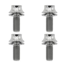 M5X12mm 티타늄 자전거 병 홀더 나사 자전거 물병 케이지 볼트 MTB 사이클링 자전거 물병 케이지 나사 가스, 01 A-Titanium