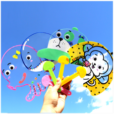 투명 모양 부채 만들기 세트 큐빅스티커 포함, 1개, 고래