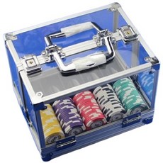 600碼籌碼箱 籌碼收納盒 可放6個籌碼底座, 空箱(不含底座)