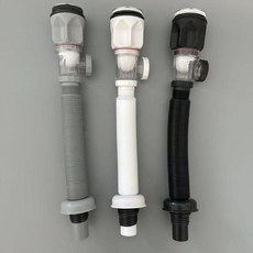 面盆防臭下水器伸縮排水管 翻蓋通用款, 翻版 橫排/豎排通用款,三色隨機發