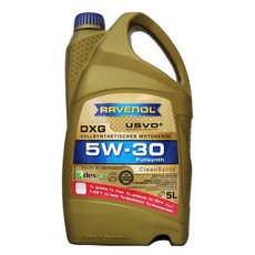 【易油網】RAVENOL DXG 5W30 全合成機油 GF-5 SN SP, 1個, 5L