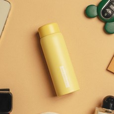 아트박스/닥터하우스 닥터하우스 코지 미니 보온보냉병 200ml 파우더옐로우, 파우더 옐로우, 상세설명 참조, 상세설명 참조