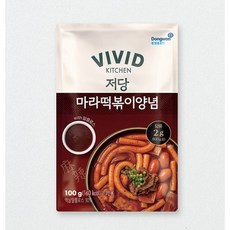 비비드키친 저당 마라떡볶이양념, 100g, 1개