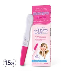 원포 얼리 임신테스트기, 1개입, 15개