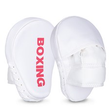 GINGPAI 깅파이 복싱 손 미트 핸드패드 격투기 트레이닝 코치 손미트 BOXSB, 1개, 핑크