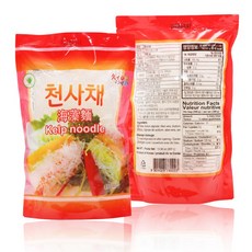 천혜식품 제주 섬마을 국내산 천사채 냉체 샐러드 잡채 가정식 요리용+주방위생장갑 행주물티슈 증정, 1개