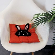 핏사운드 캐릭터 극세사 USB 온열 방석 패드, Love