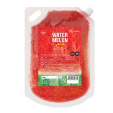 [냉동] 복음자리 수박주스 1kg (2개) 땡모반 스무디, 2개
