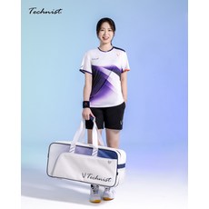테크니스트 TNT66012 경기복 게임웨어 반팔티 배드민턴 피클볼 스포츠웨어