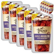 아이스커피 롯데 칸타타 아이스 헤이즐넛향 50팩입 230ml, 1, 50