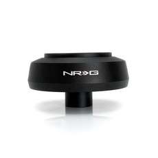 NRG Innovations NRG-SRK-145H 레이싱 스타일 스티어링 휠 퀵 릴리즈 쇼트 허브 어댑터 6 X 70mm 볼트 패턴 블랙 바디, Nissan S14 / S15 / R33 / R34