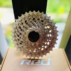 【放肆拜客】SRAM RED eTap AXS 12速飛輪 XG-1290 銀色/彩虹, 1個, 10-33T銀色, 銀色
