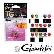 TD桃園東區釣具 Gamakatsu LUXXE 櫻幻 TG 鯛魚頭 鎢鋼 游動丸 鯛魚專用 釣魚配件, #18 ,220g, 1個