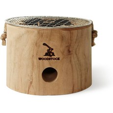 일본 직배송 미야기현 자오산맥의 야마자쿠라 우드스톡 원목 그릴 베베큐 캠핑용 밥 훈연기 특허 건축용 화재 스타터 포함