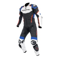 KOMINE S56 連身皮衣 MFJ認證 競賽用全身防摔衣, 三色,M, 1個