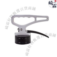 強磁吸鐵 取料器 搬運工具 永磁釹鐵硼磁鐵 最大承重30KG 總長154mm 底部直徑70mm, 1個, 40公斤加强款
