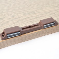 가구용 더블 쌍자석 빠찌링 철물 아대2개포함, 블랙