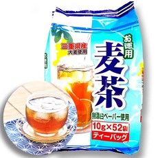 대용량 청류 미야가와 보리차 티팩 10g52 가방 키타제 차 거래 논카페인 여름 맛있는 보리차 수출 미에현산