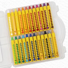이것저것공간 손에 묻지않는 크레파스 크래파스, 24색