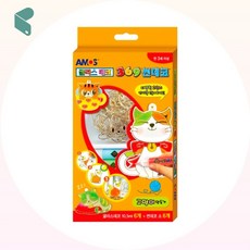 아모스 썬데코 고양이 만들기 1개 글라스데코 창의 미술 세트 유리그림 커머스픽201