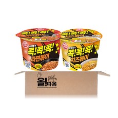 오뚜기 치즈볶이 큰컵6개+라면볶이 큰컵6개 (총12개), 12개
