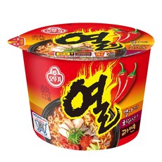 오뚜기 열라면 용기 105g, 6개