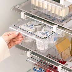 KOUJI 叩吉 冰箱抽屜收納盒 獨立分格設計 方便收納, 冰箱收納盒｜單格, 1個